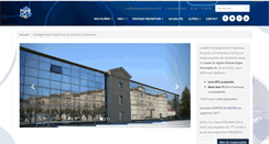 Desktop Screenshot of bts-lachartreuse.fr